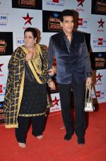 Jeetendra at Big Star Entertainment Awards Red Carpet in Mumbai on 18th Dec 2014